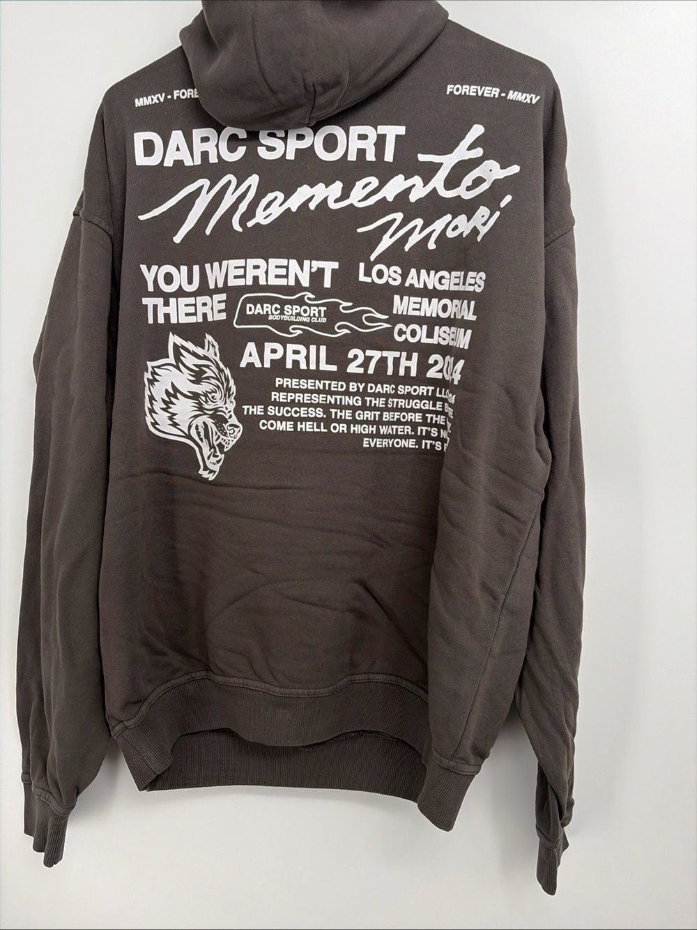DARC SPORT New Mori Can Wait Bishop Hoodie SIZE M 686/1000 Oversized